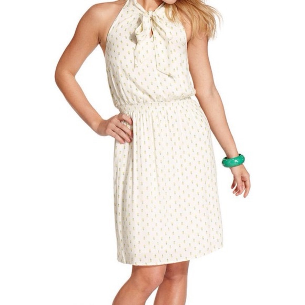 Jessica Simpson pineapple dress